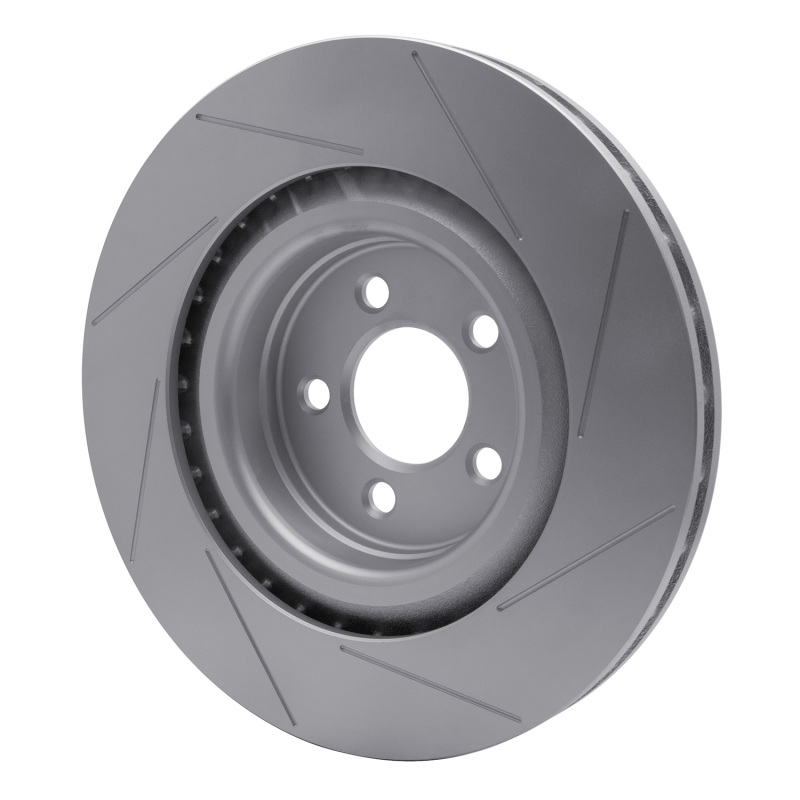 Chrysler 300 Brake Rotor (1) - Front - R1 Concepts - Slotted GeoSPEC Coated - `05-`20